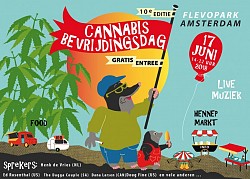 10th Edition Cannabis Liberation Day (Bevrijdingsdag), Amsterdam