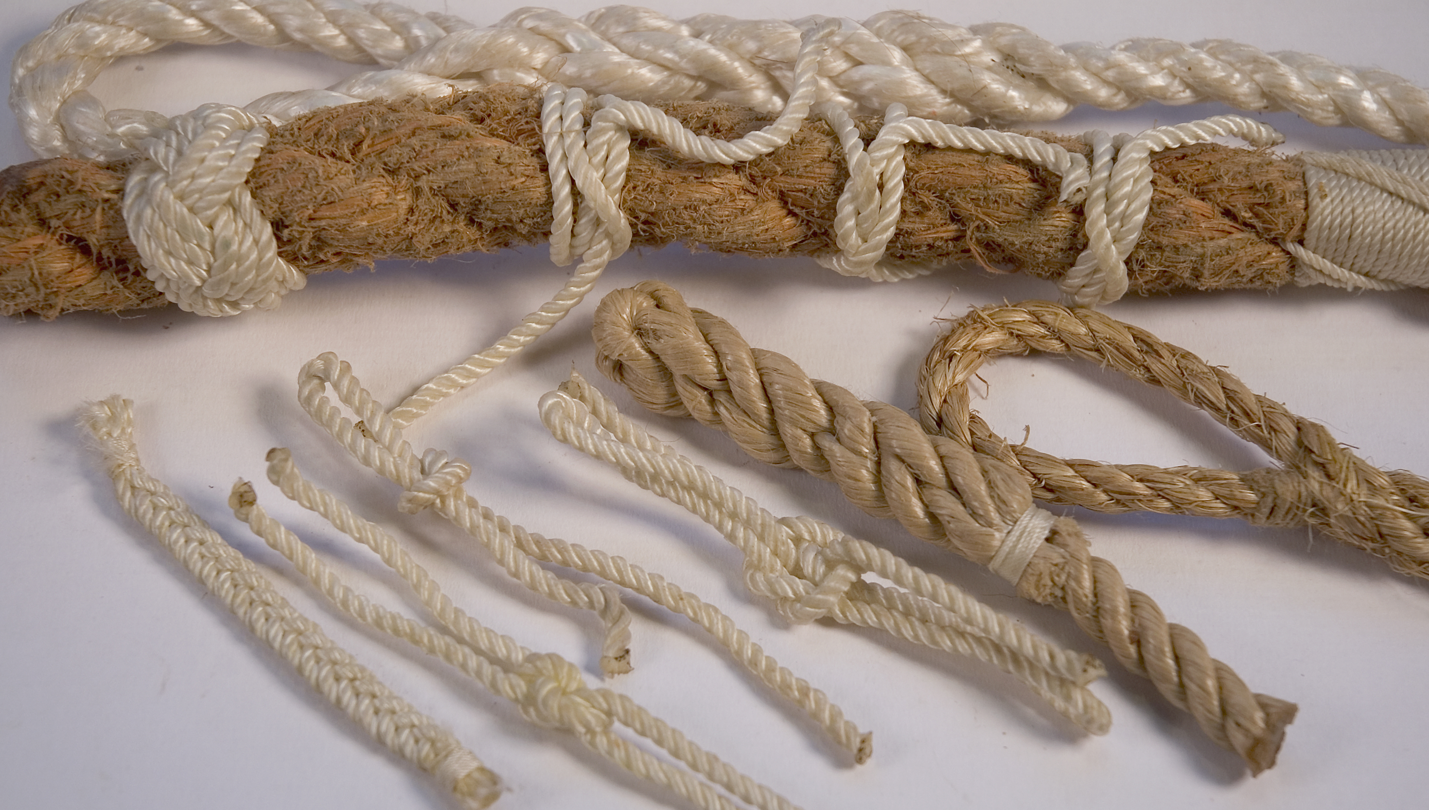 плетение веревок из конопли