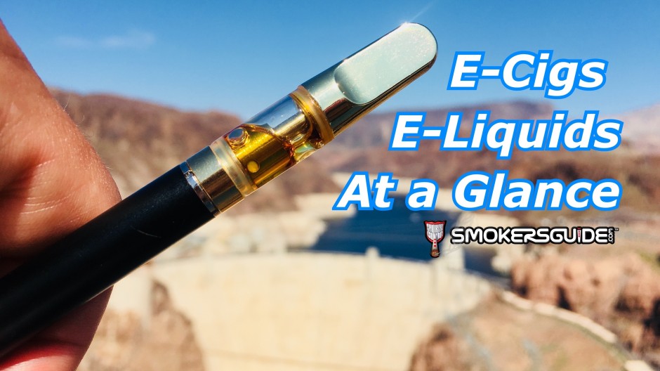  Your E-Cig and You: Liquids at a Glance