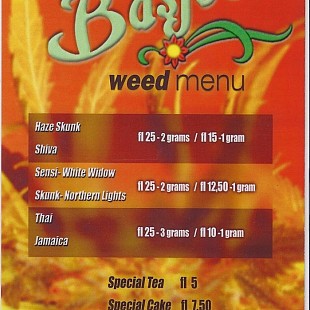 Basjoe menu