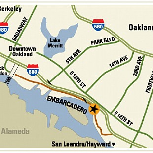 Oakland-map