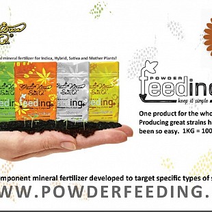 Powder Feeding Greenhouse advert