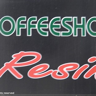 SG Coffeeshop Resin Sign