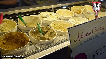 Canna Ice Cream.... yummmm