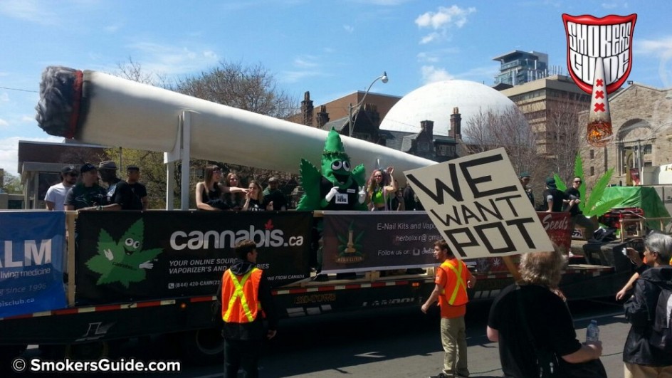 SG Global Marijuana March Toront
