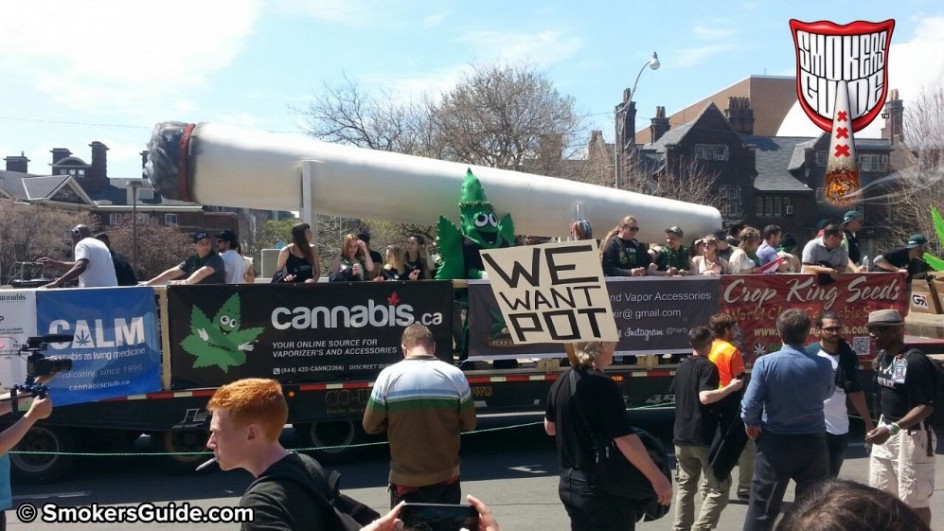 SG Global Marijuana March Toront