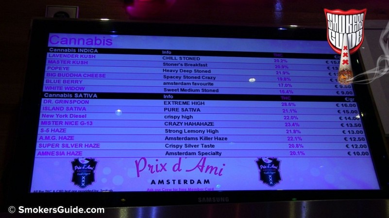 SG Prix DAmi Amsterdam Menu (1)