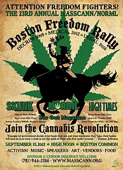 Boston Freedom Rally, USA