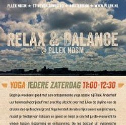 Yoga bij Pllek, NDSM