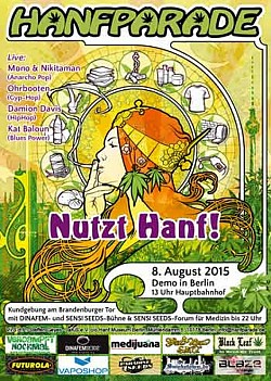 Hanfparade 2015 - Nutzt Hanf!